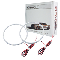 Oracle Ford Mustang 10-12 LED Fog Halo Kit - GT Grille Fogs - White