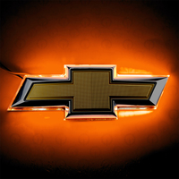 Oracle 14-15 Chevrolet Camaro Illuminated Bowtie - Amber