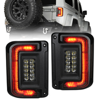 Oracle 07-17 Jeep Wrangler JK Flush Mount LED Tail Lights - Tinted