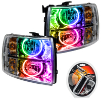 Oracle 07-13 Chevrolet Silverado SMD HL - Round Style - ColorSHIFT