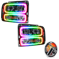 Oracle 05 Ford Excursion SMD HL - Chrome - ColorSHIFT