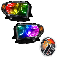 Oracle 14-17 Toyota Tundra SMD HL - Dual Halo Kit - ColorSHIFT