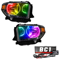 Oracle 14-17 Toyota Tundra SMD HL - Dual Halo Kit - ColorSHIFT w/ BC1 Controller