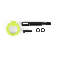 Perrin 08-14 Subaru WRX/STI Hatchback Tow Hook Kit (Rear) - Neon Yellow