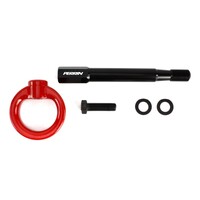 Perrin 08-14 Subaru WRX/STI Sedan Tow Hook Kit (Rear) - Red