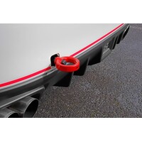 Perrin 15-19 Subaru WRX/STI Tow Hook Kit (Rear) - Red