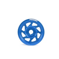 Perrin 93-11 Subaru Impreza / 02-14 WRX / 04-21 STI EJ Crank Pulley - Blue (w/AC)