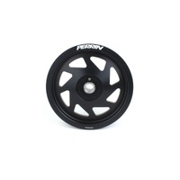 Perrin 19-21 Subaru WRX / 16-18 Forester Lightweight Crank Pulley (FA/FB Engines w/Large Hub) - Blk