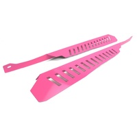 Perrin 08-14 Subaru WRX/STI Fender Shroud Set - Hyper Pink