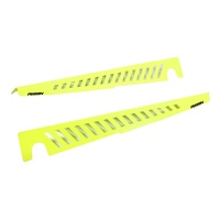 Perrin 22-23 Subaru WRX Fender Shroud Set - Neon Yellow