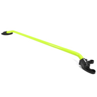 Perrin 2022 Subaru WRX Strut Brace w/ Billet Feet -  Neon Yellow