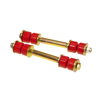 Prothane Universal End Link Set - 4 1/4in Mounting Length - Red