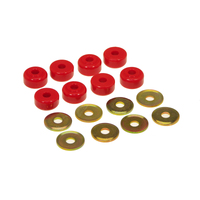 Prothane Universal End Link Bushings & Washers - 5/8 x 1 1/8 OD - Red