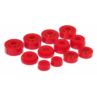 Prothane 66-79 Ford F100-350 4wd Body Mount - Red