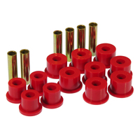 Prothane 88-98 GM 2/4wd Rear Spring & Shackle Bushings - Red