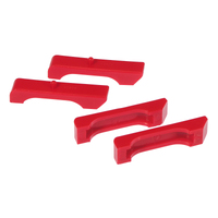 Prothane 68-87 GM Small Block Radiator Insolators - Red