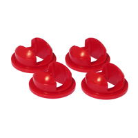 Prothane 10-12 Chevy Camaro Front Forward Radius Arm Bushings - Red