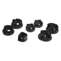 Prothane 88-91 Honda Civic 4 Mount Kit - Black