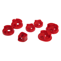 Prothane 88-91 Honda Civic 4 Mount Kit - Red