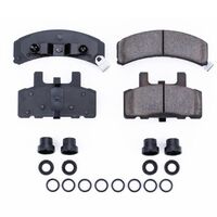 Power Stop 1993 Cadillac 60 Special Front Z17 Evolution Ceramic Brake Pads w/Hardware