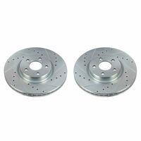 Power Stop 18-20 Ford Transit Connect Front Evolution Drilled & Slotted Rotors - Pair