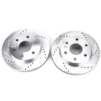 Power Stop 02-06 Cadillac Escalade Front Evolution Drilled & Slotted Rotors - Pair