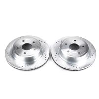 Power Stop 04-06 Dodge Ram 1500 Rear Evolution Drilled & Slotted Rotors - Pair