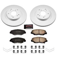 Power Stop 14-15 Acura ILX Front Z17 Evolution Geomet Coated Brake Kit