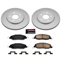 Power Stop 05-11 Ford Mustang Rear Z17 Evolution Geomet Coated Brake Kit