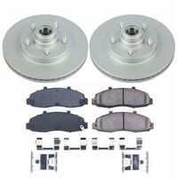 Power Stop 97-00 Ford F-150 Front Z17 Evolution Geomet Coated Brake Kit