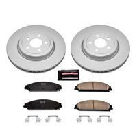 Power Stop 05-19 Chrysler 300 Front Z17 Evolution Geomet Coated Brake Kit