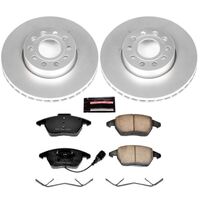 Power Stop 10-12 Audi A3 Front Z23 Evolution Sport Coated Brake Kit