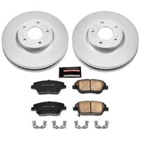 Power Stop 10-15 Hyundai Sonata Front Z17 Evolution Geomet Coated Brake Kit