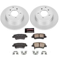 Power Stop 12-17 Hyundai Azera Rear Z17 Evolution Geomet Coated Brake Kit