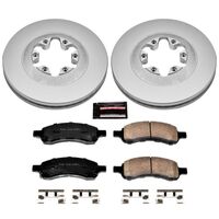 Power Stop 09-12 Chevrolet Colorado Front Z17 Evolution Geomet Coated Brake Kit