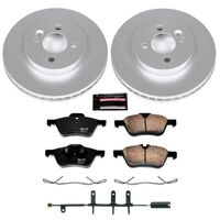 Power Stop 07-08 Mini Cooper Front Z23 Evolution Sport Coated Brake Kit