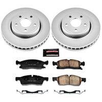 Power Stop 11-19 Dodge Durango Front Z17 Evolution Geomet Coated Brake Kit