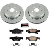 Power Stop 11-19 Dodge Durango Rear Z17 Evolution Geomet Coated Brake Kit