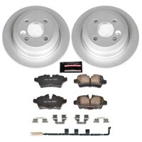 Power Stop 07-10 Mini Cooper Rear Z23 Evolution Sport Coated Brake Kit