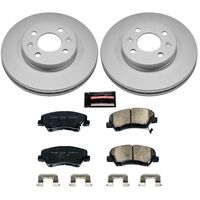 Power Stop 12-18 Hyundai Accent Front Z17 Evolution Geomet Coated Brake Kit