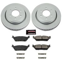 Power Stop 15-17 Ford F-150 Rear Z17 Evolution Geomet Coated Brake Kit