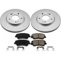 Power Stop 16-17 Hyundai Veloster Front Z17 Evolution Geomet Coated Brake Kit