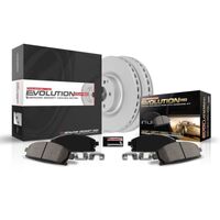 Power Stop 17-18 Nissan Titan Rear Z17 Evolution Geomet Coated Brake Kit