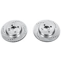 Power Stop 07-16 Mini Cooper Front Evolution Drilled & Slotted Rotors - Pair