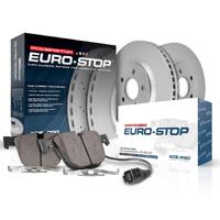 Power Stop 2019 Audi A3 Quattro Rear Euro-Stop Brake Kit