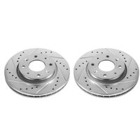 Power Stop 04-09 Kia Spectra Front Evolution Drilled & Slotted Rotors - Pair