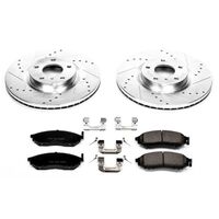 Power Stop 08-12 Infiniti EX35 Front Z23 Evolution Sport Brake Kit