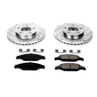 Power Stop 99-04 Ford Mustang Front Z23 Evolution Sport Brake Kit