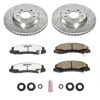 Power Stop 06-11 Buick Lucerne Front Z26 Street Warrior Brake Kit