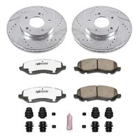 Power Stop 01-05 Chrysler Sebring Front Z26 Street Warrior Brake Kit